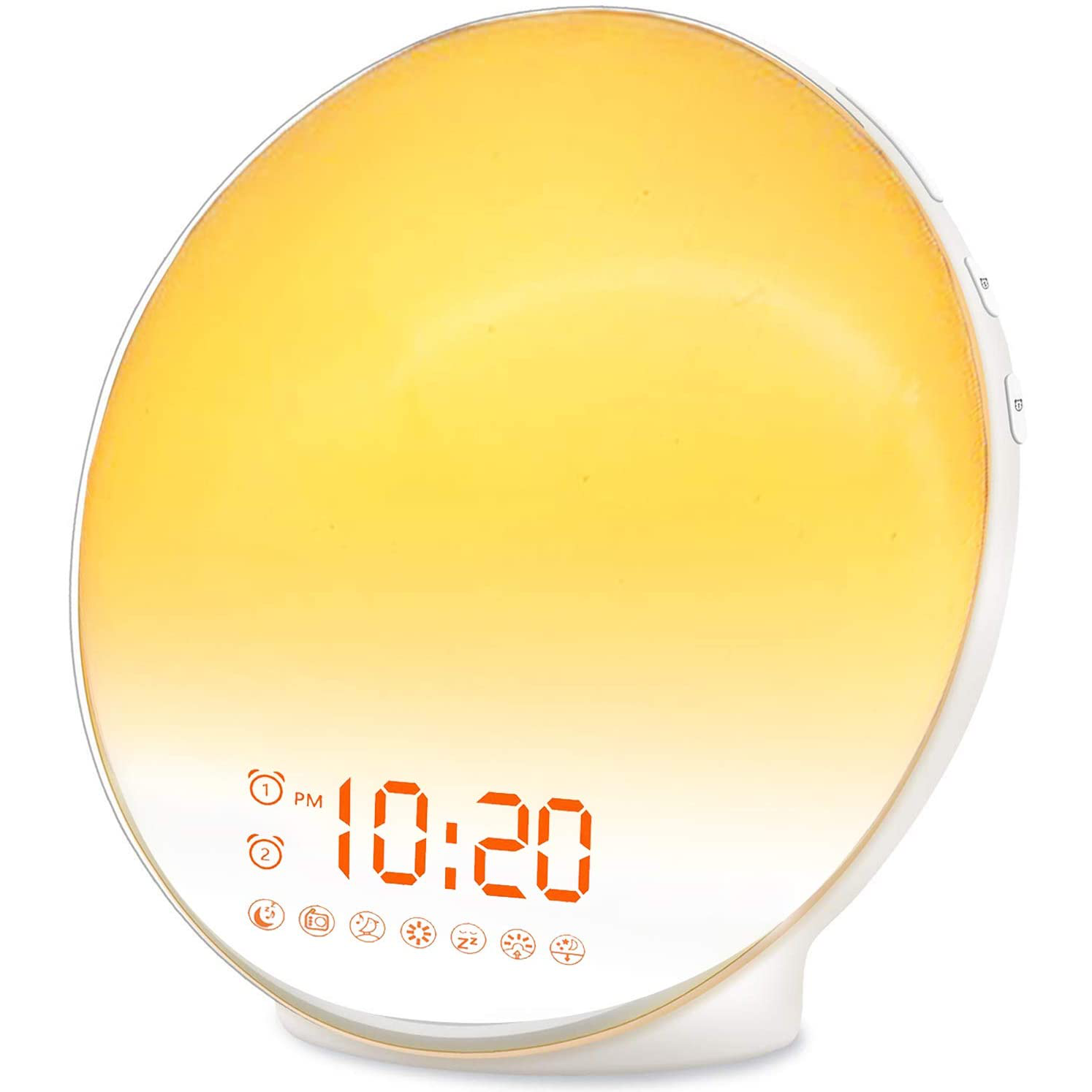 Wake Up Light Sunrise Alarm Clock, Heavy Sleepers