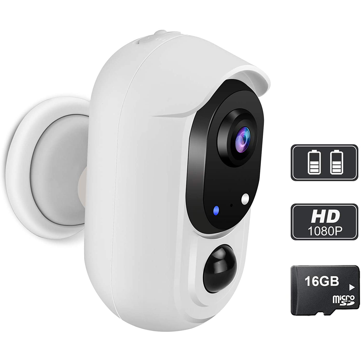 Rechargeable Battery-Powered Security Camera