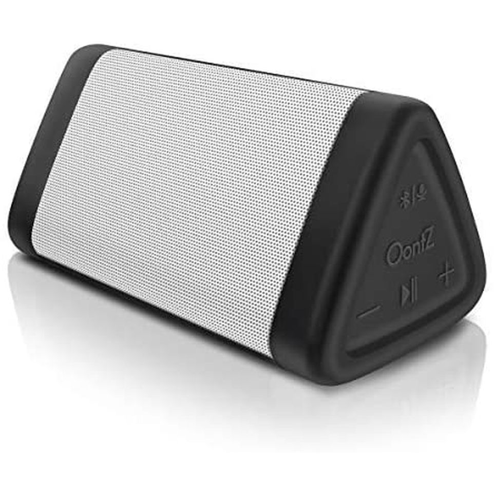 OontZ Angle 3 Bluetooth Portable Speaker, Louder Volume, Crystal Clear Stereo Sound, Rich Bass, 100 Foot Wireless Range, Microphone, IPX5, Bluetooth Speakers (Black)