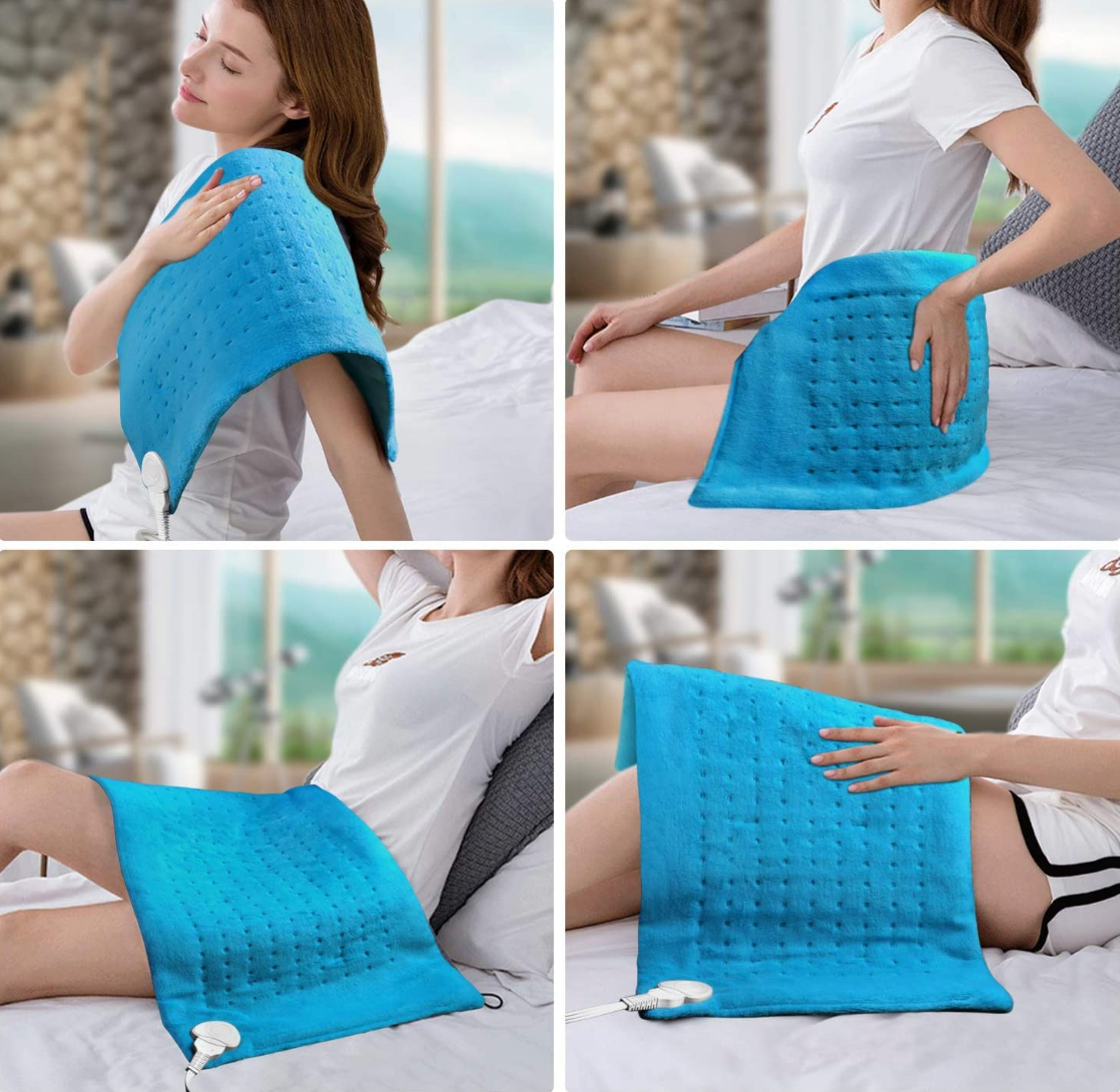 Electric Heating Pad for Back Pain and Cramps Relief - Extra Large [12